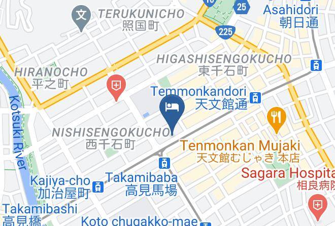 Kagoshima City - Dormy Inn Kagoshima Maps
