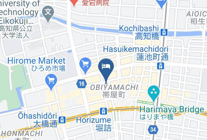 Kochi City - Dormy Inn Kochi Maps