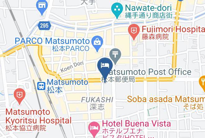 Matsumoto City - Dormy Inn Matsumoto Maps