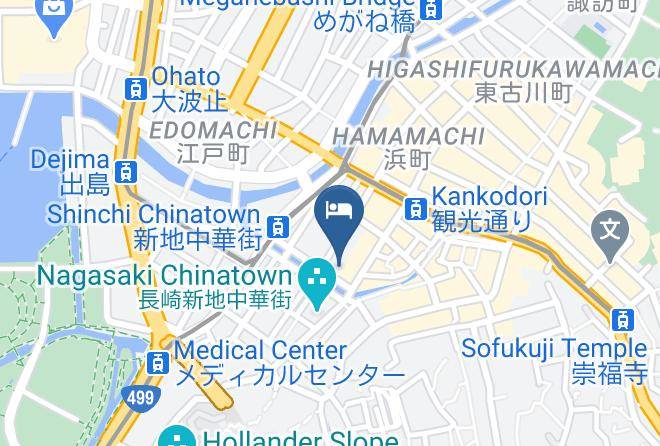 Nagasaki City - Dormy Inn Nagasaki Maps