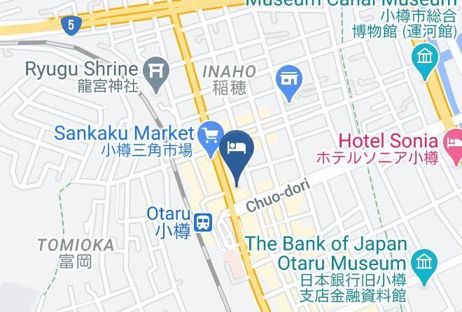 Otaru City - Dormy Inn Premium Otaru Natural Hot Spring Maps