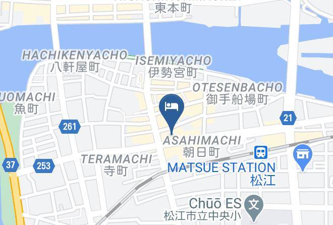 Matsue City - Dormy Inn Express Matsue Maps