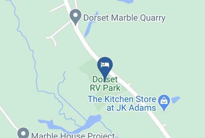 Bennington - Dorset Rv Park Maps