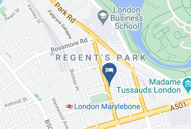 Dorset Square Hotel Map