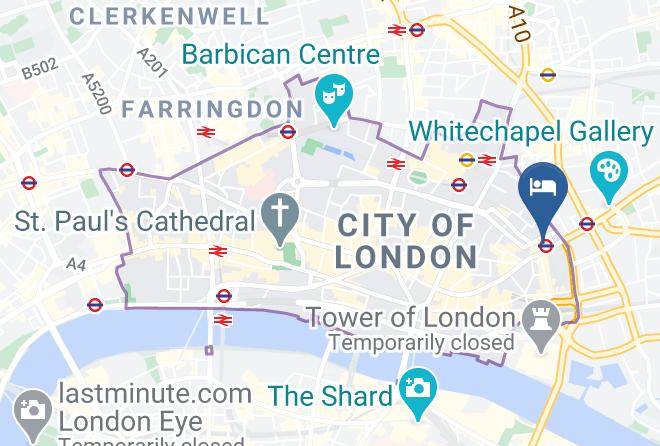 London - Dorsett City London Maps