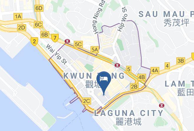 Kowloon - Dorsett Kwun Tong Hong Kong Maps