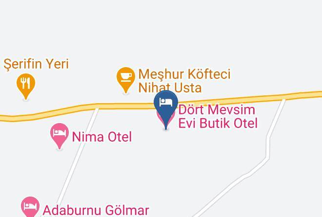 Datca - Dort Mevsim Evi Pansiyon Maps