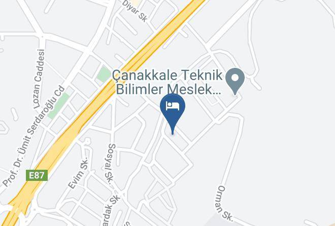 Canakkale Barbaros - Dort Mevsim Suit Otel Maps