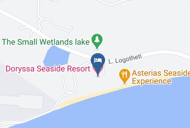 Samos - Doryssa Seaside Resort Maps