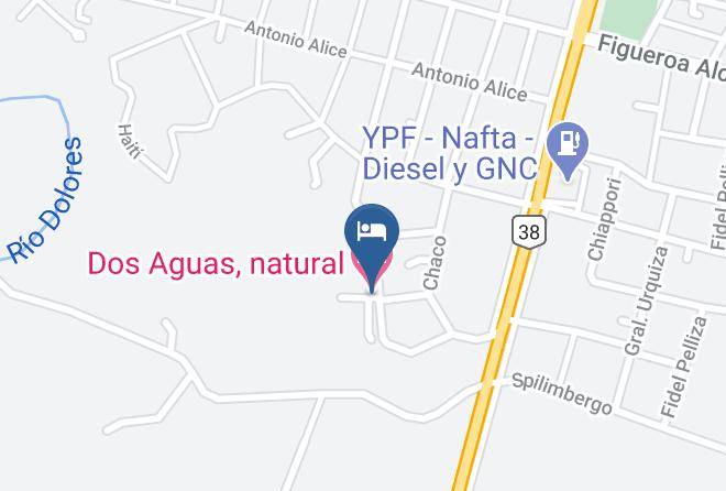 Punilla Department - Dos Aguas Natural Maps