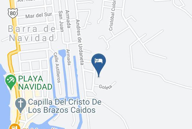 Cihuatlan - Dos Almas Hotel Boutique Maps