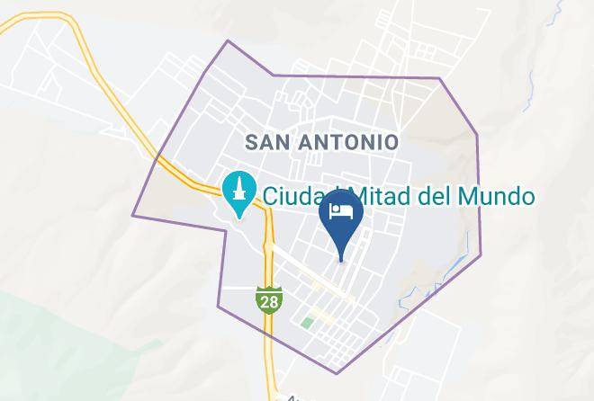 Distrito Metropolitano De Quito - Hotel Dos Hemisferios Maps