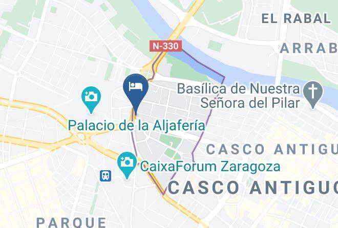 Zaragoza - Dos Torres Peregrin Tuk Maps