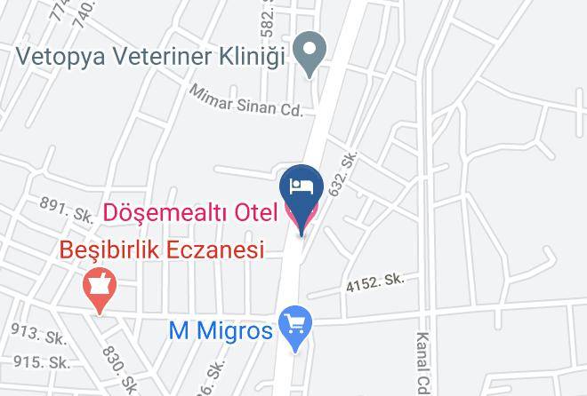 Dosemealti - Dosemealti Otel Maps