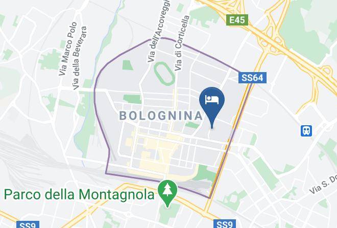 Bologna - Dossetti 3 Fiera Bologna Maps
