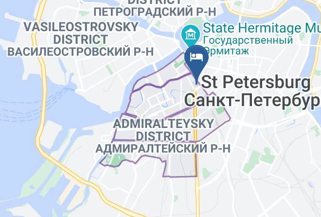 Saint Petersburg - Atmosphera Na Spasskom 11 Maps