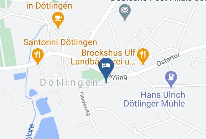 Oldenburg - Dotlinger Hof Hotel Restaurant Maps