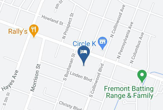 Sandusky - Double A Motel Maps