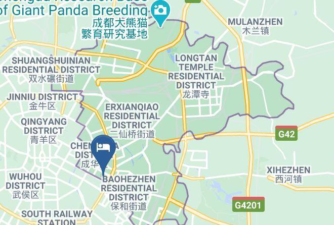 Chengdu - Double Bridge Hotel Maps