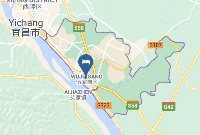 Yichang - Double Dragon Hotel Maps