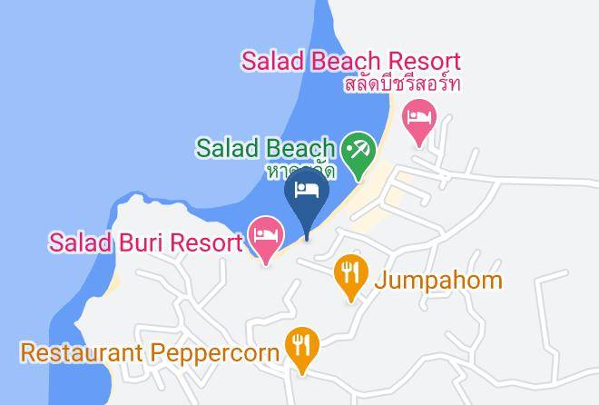 Amphoe Ko Pha Ngan - Double Duke Seafood & Bungalows Maps
