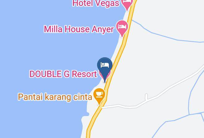 Serang Regency - Double G Resort Maps