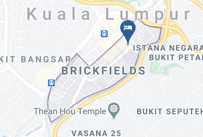 Kuala Lumpur - Double M Hotel Brickfields Kuala Lumpur Maps