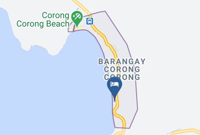Palawan - Doublegem Beach Resort And Hotel Maps