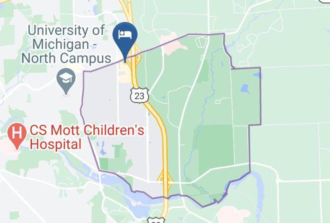 Washtenaw County King - Doubletree By Hilton Ann Arbor North Maps