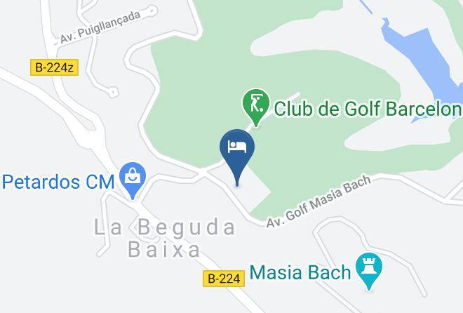 Barcelona - Doubletree By Hilton Barcelona Golf Maps