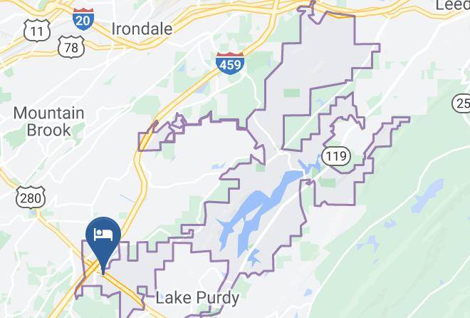 Doubletree By Hilton Birmingham Perimeter Park Map