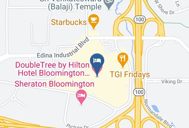 Hennepin - Doubletree By Hilton Hotel Bloomington Minneapolis South Maps