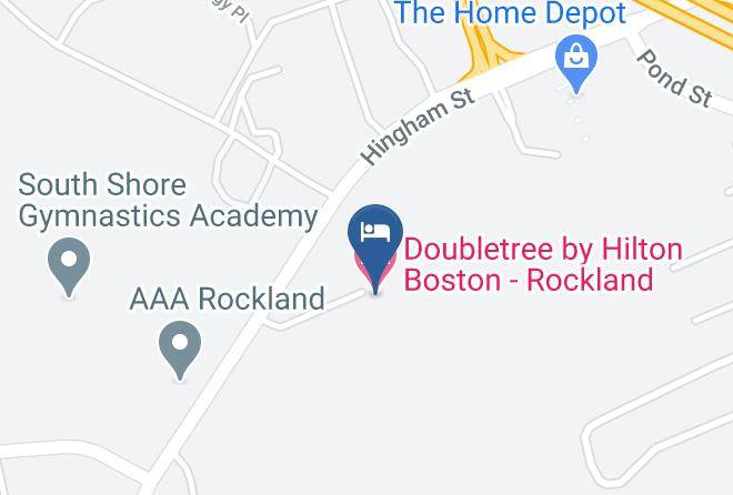 Plymouth - Doubletree By Hilton Boston Rockland Maps