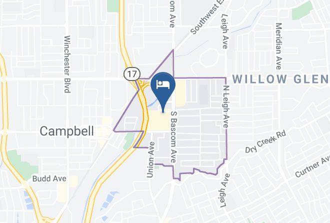 Santa Clara - Doubletree By Hilton Hotel Campbell Pruneyard Plaza Maps