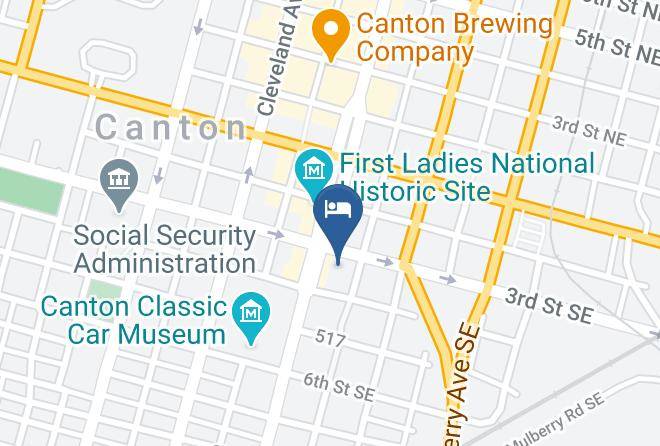 Stark - Doubletree By Hilton Canton Downtown Maps