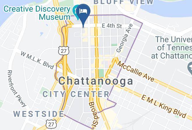 Hamilton - Hampton Inn & Suites Chattanooga Downtown Maps