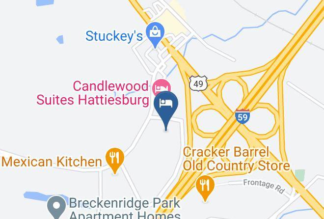 Forrest - Doubletree By Hilton Hattiesburg Maps