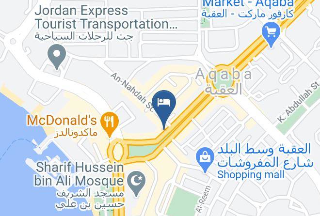 Al Aqaba Qasabah - Doubletree By Hilton Hotel Aqaba Maps
