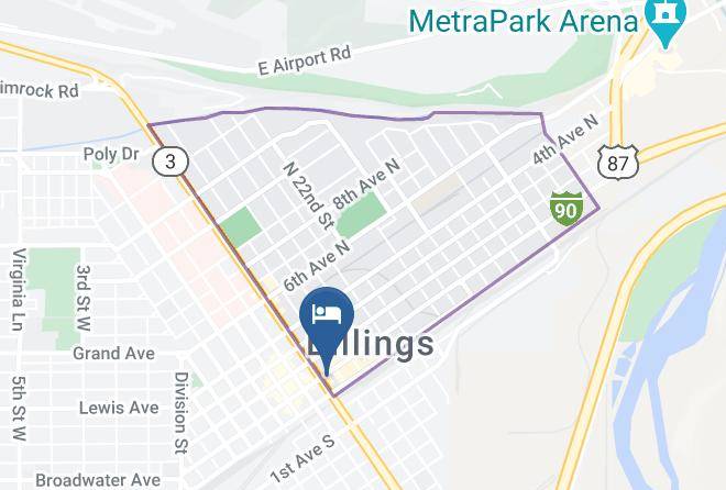 Yellowstone - Doubletree By Hilton Hotel Billings Maps
