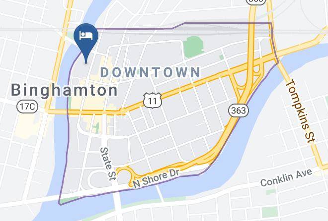 Broome - Doubletree By Hilton Hotel Binghamton Maps