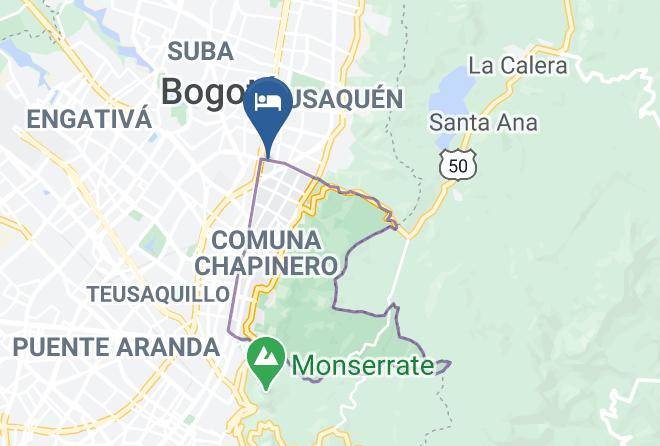 Bogota - Doubletree By Hilton Hotel Bogota Calle 100 Maps