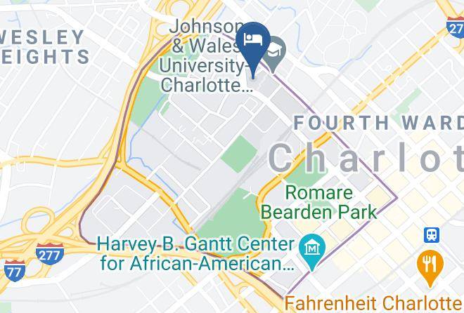 Mecklenburg - Doubletree By Hilton Hotel Charlotte Maps