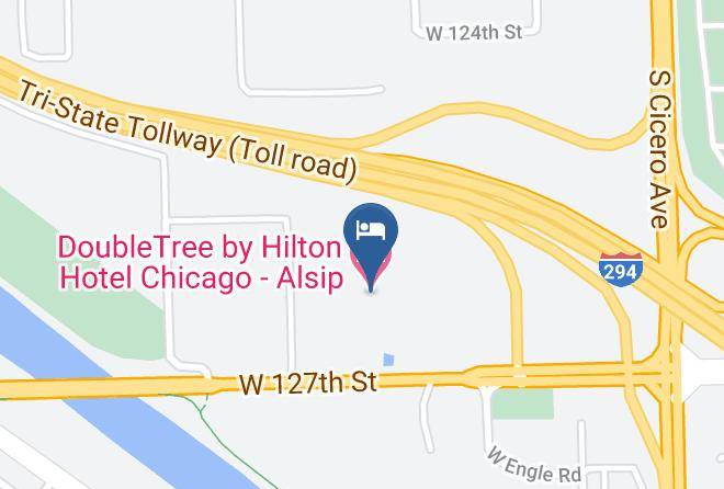 Cook - Doubletree By Hilton Hotel Chicago Alsip Maps