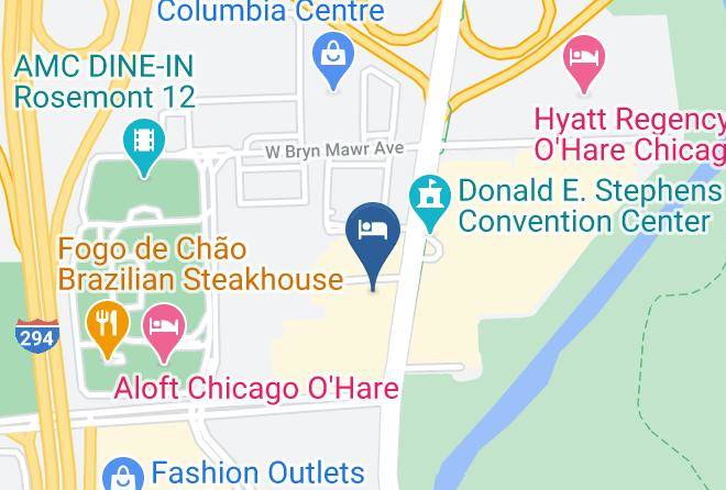 Cook - Doubletree By Hilton Hotel Chicago O'hare Airport Rosemont Maps
