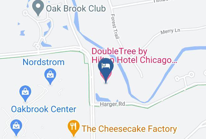 Dupage - Doubletree By Hilton Hotel Chicago Oak Brook Maps