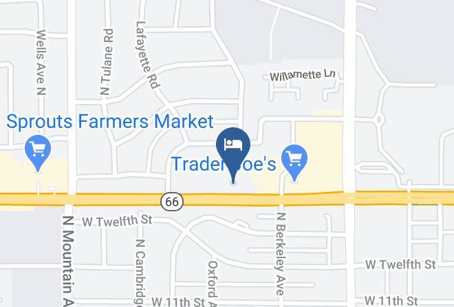 Doubletree By Hilton Hotel Claremont Map