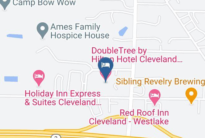 Cuyahoga - Doubletree By Hilton Hotel Cleveland Westlake Maps