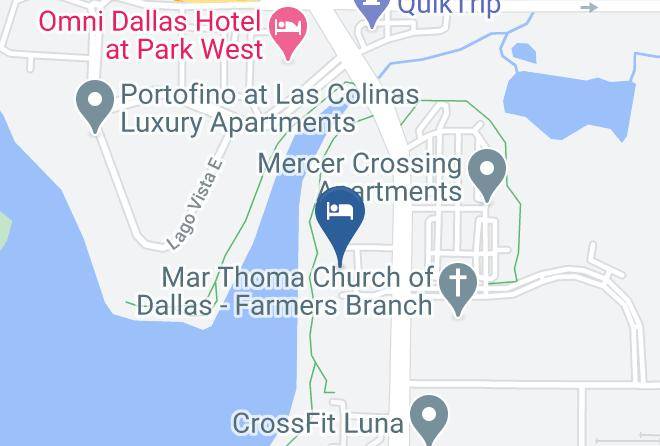 Dallas - Doubletree By Hilton Hotel Dallas Farmers Branch Maps