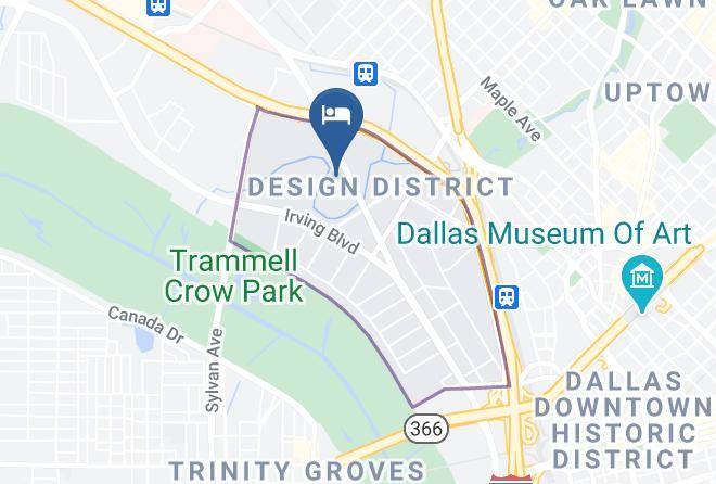 Dallas - Doubletree By Hilton Hotel Dallas Market Center Maps