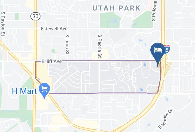 Arapahoe - Doubletree By Hilton Hotel Denver Aurora Maps